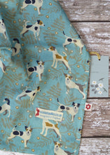 Load image into Gallery viewer, Susie Faulks Jack Russel cotton scarf (FAULKS)