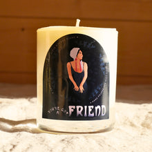 Load image into Gallery viewer, Desert Queen "You’ve got a Friend" sweet orange, bergamot, ylang ylang and clove essential oil scented candle