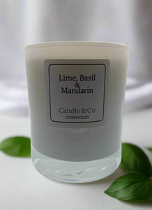 CandleCo Lime basil and mandarin scented candle