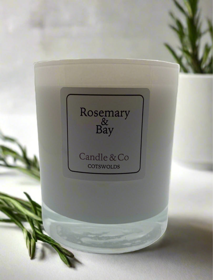 CandleCo Rosemary and bay scented candle 