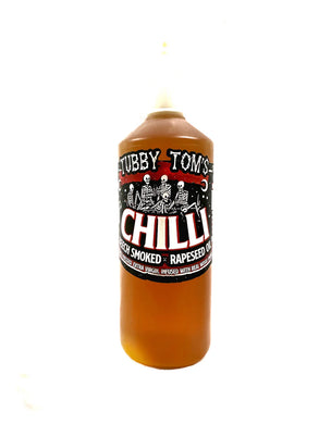 Tubby Tom’s chilli infused smoked rapeseed oil 495ml