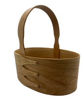 Load image into Gallery viewer, Carpenter’s Woodcraft Shaker egg basket cherry (SC)