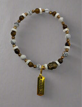 Load image into Gallery viewer, Made by Dipti reiki infused “Warrior” bracelet