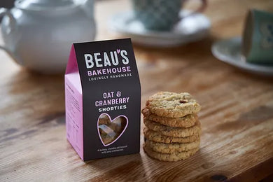 Beau's Bakehouse oat and cranberry shorties