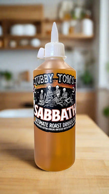 Tubby Tom’ “Sabbath” rosemary, garlic and basil smoked rapeseed oil 495ml