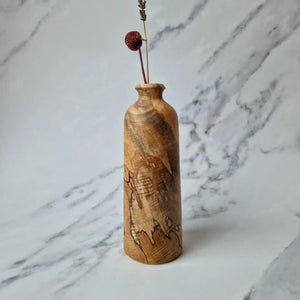 Sunny Beaux Spalted beech round vase  (Sunny77)