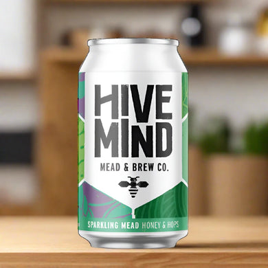 Hive Mind Honey and hops mead 330ml  4%ABV 