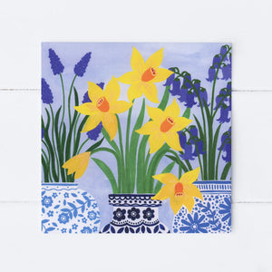 Sian Summerhayes "Spring vase" greetings card