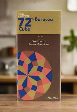 Coco Caravan 72% Baracoa bean to bar chocolate bar 60g