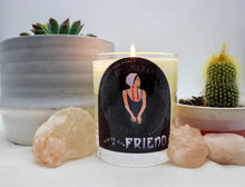 Load image into Gallery viewer, Desert Queen "You’ve got a Friend" sweet orange, bergamot, ylang ylang and clove essential oil scented candle