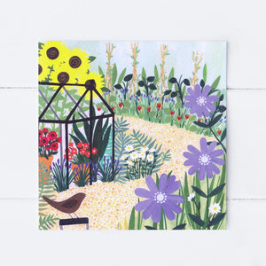 Sian Summerhayes "Gardening" greetings card