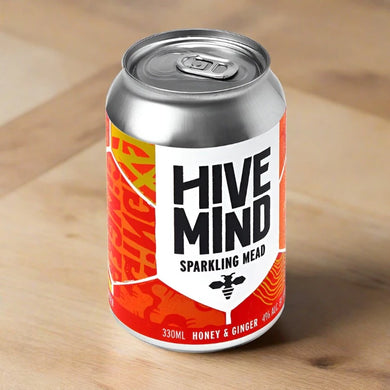 Hive Mind Honey and ginger mead 330ml 4% ABV