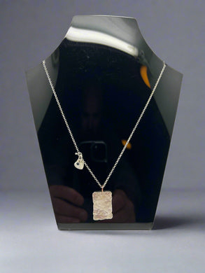 Michelle Millicheap silver necklace with black sapphire