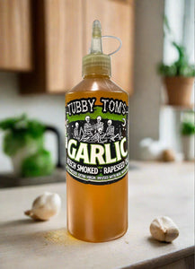 Tubby Tom’s Garlic infused smoked rapeseed oil 495ml