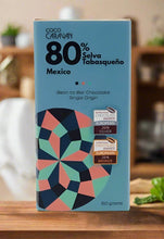 Load image into Gallery viewer, Coco Caravan Selva Tabasqueno Mexico single origin chocolate bar 80% bean to bar chocolate bar 60g