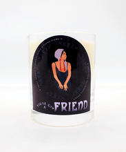 Load image into Gallery viewer, Desert Queen "You’ve got a Friend" sweet orange, bergamot, ylang ylang and clove essential oil scented candle