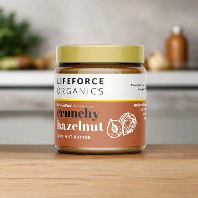 Lifeforce Organics Crunchy Hazelnut Butter - 220g