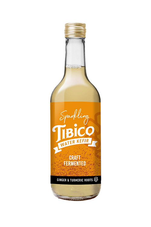 Tibico Fermentary organic ginger and Termeric root water Kafir 330ml