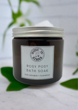 Load image into Gallery viewer, Bathe in Stroud Rosy Posy bath soak 250g