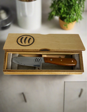 Load image into Gallery viewer, Scratch Knives small kitchen knife in box 7cm blade