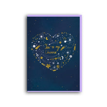 Load image into Gallery viewer, Forever Funny &quot;You’re my world&quot; greetings card