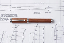 Load image into Gallery viewer, Hordern Richmond Fountain pen made from original spitfire propeller