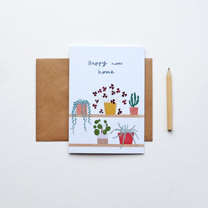 Stephanie Cole Design "Happy new home" greetings card
