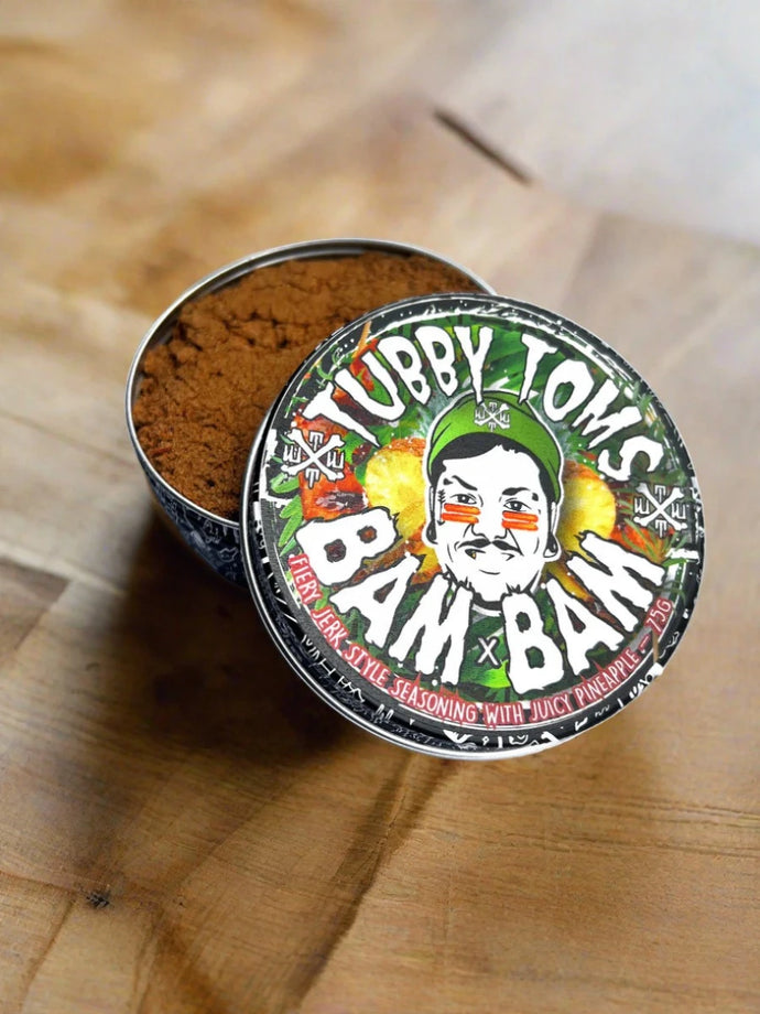 Tubby Tom’s Bam Bam jerk seasoning 