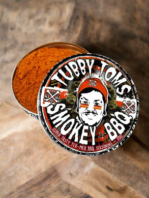 Tubby Tom’s Smokey BBQ seasoning 60g tin