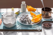 Load image into Gallery viewer, Costello and Hellerstein dark chocolate orange truffles (Costello)