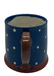 Bridget Williams Pottery polka dot espresso mug (BW73)