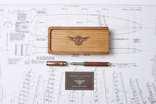 Load image into Gallery viewer, Hordern Richmond Roller ball pen made from original spitfire propeller