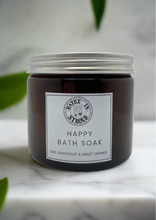 Load image into Gallery viewer, Bathe in Stroud Happy bath soak 250g