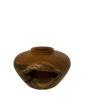 Load image into Gallery viewer, Cotswold Woodturning  Burr Mulberry hollow form (MM 115)