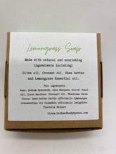 Load image into Gallery viewer, Bathe in Stroud lemongrass  soap