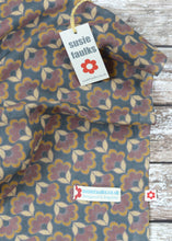 Load image into Gallery viewer, Susie Faulks Bloom brown cotton scarf (FAULKS)