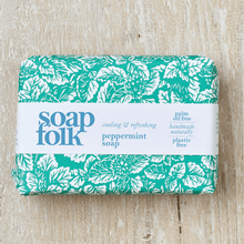 Load image into Gallery viewer, Soap Folk peppermint soap Stroud 