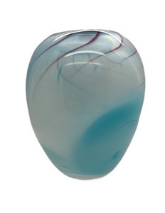 Alexandra Pheonix Holmes blown glass vase (AH32)