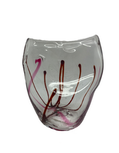 Alexandra Pheonix Holmes blown glass vase (AH47)