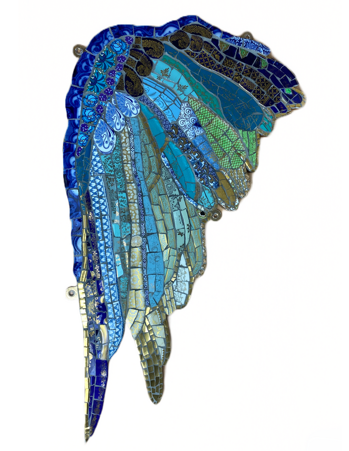 ChinaJack Mosaics “Study of a Wing” 