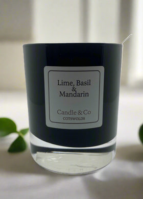 CandleCo Lime Basil and Mandarin scented candle 