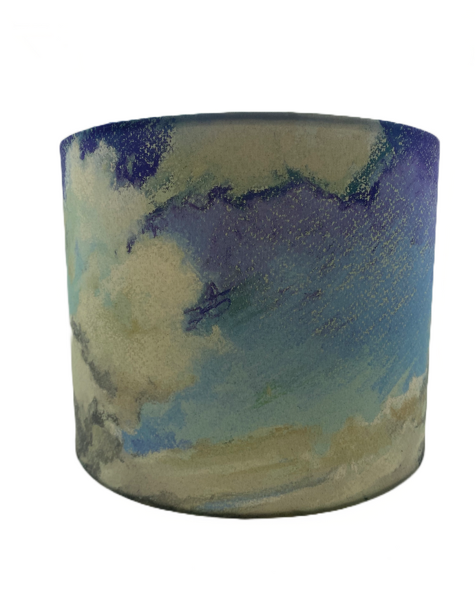 Cheryl Perrett “Summer high Clouds” lamp/light shade (CJP)