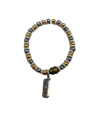 Made by Dipti reiki infused “Love ” bracelet