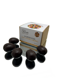 Coco Caravan 8 vegan chocolate Easter eggs