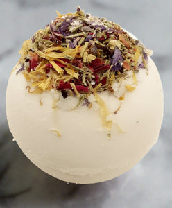 Bathe in Stroud bath bomb “Inspire” Marjoram and Bergamot essential oils