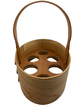 Load image into Gallery viewer, Carpenter’s Woodcraft Shaker egg basket cherry (SC)