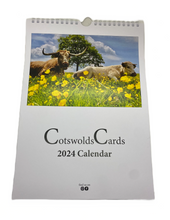 Load image into Gallery viewer, Cotswolds Cards 2024 Calendar
