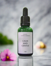 Load image into Gallery viewer, Saskia&#39;s Flower Essences &quot;Calm and Gentle&quot; 30ml
