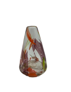 Alexandra Pheonix Holmes blown glass small vase (AH08)