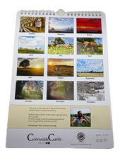 Load image into Gallery viewer, Cotswolds Cards 2024 Calendar